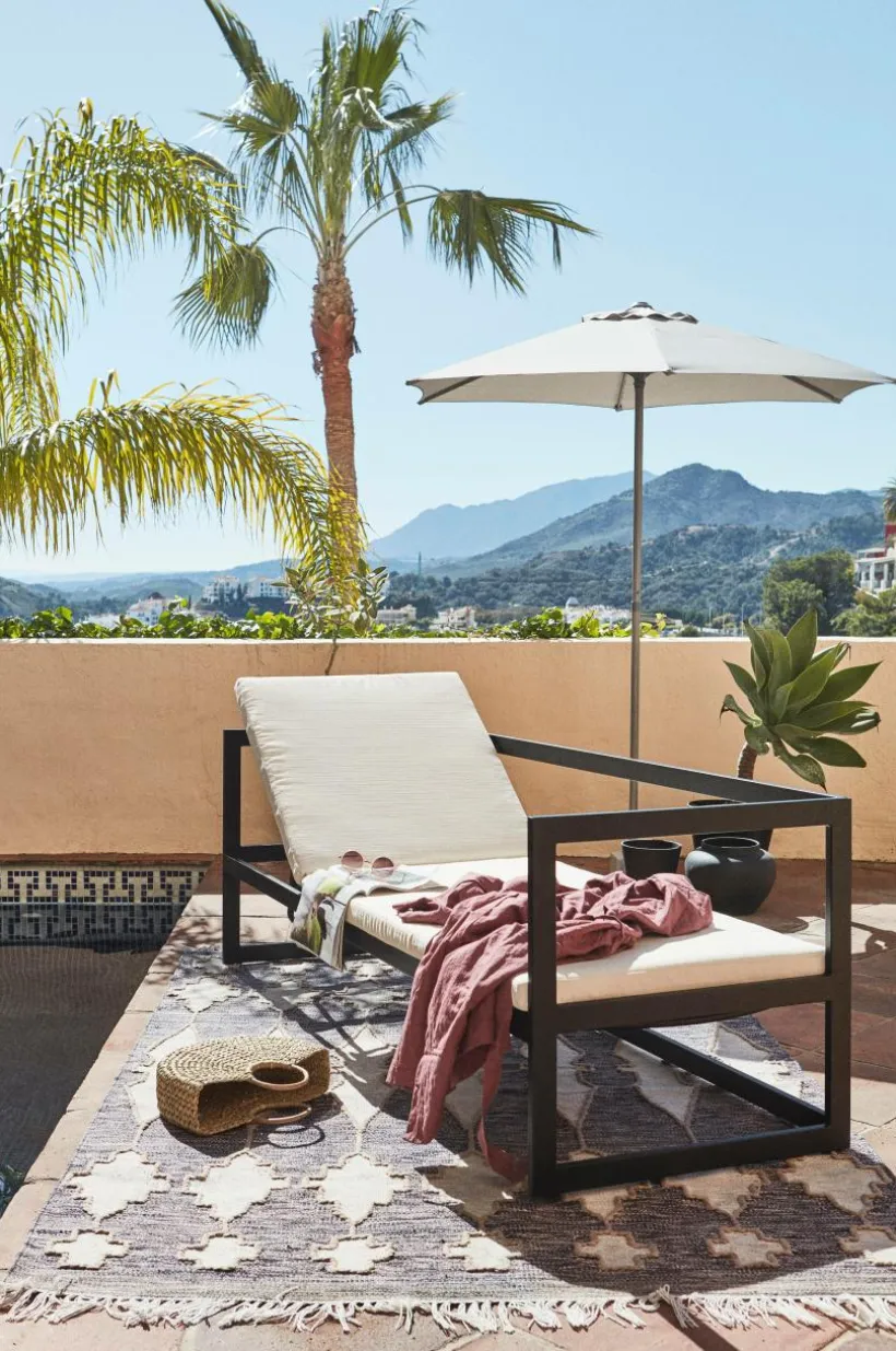 ALASSIO Solsäng/utesoffa - Rygg Vänster