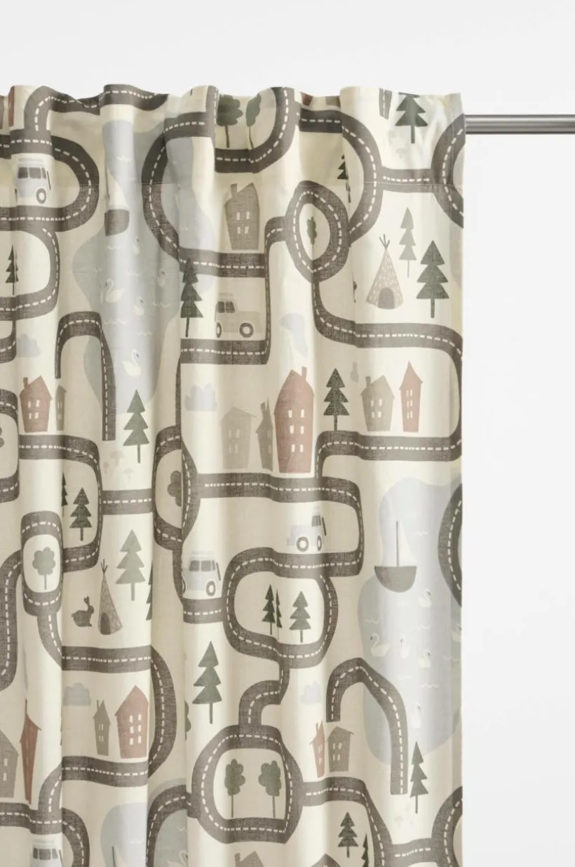 ALVIN Multifunktionsgardin 2-pack - Ekologisk