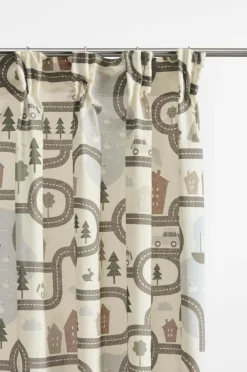 ALVIN Multifunktionsgardin 2-pack - Ekologisk