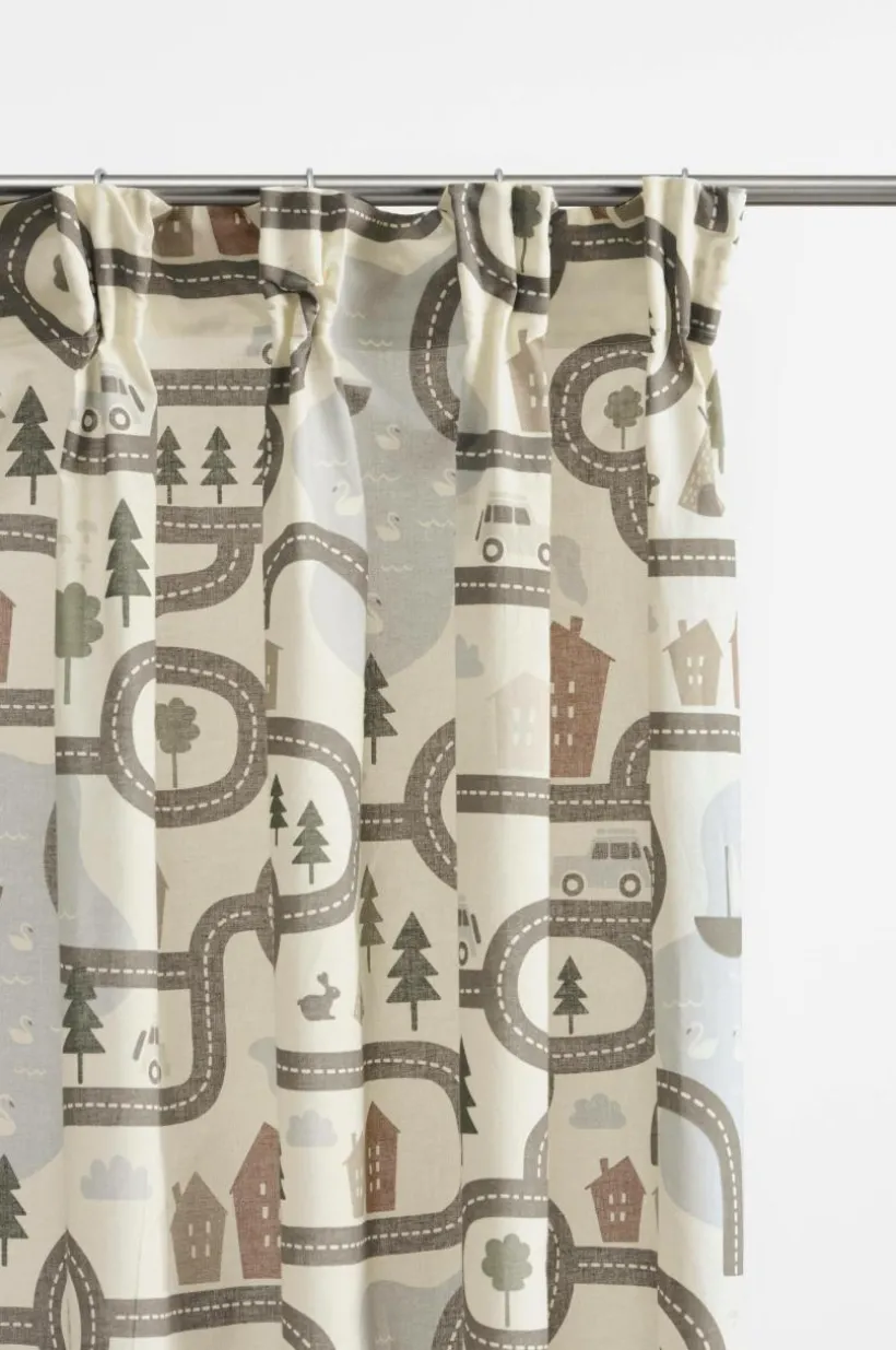 ALVIN Multifunktionsgardin 2-pack - Ekologisk