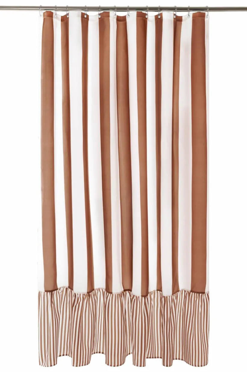 ANDREA Duschdraperi Med Volang