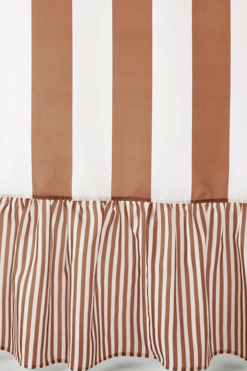 ANDREA Duschdraperi Med Volang