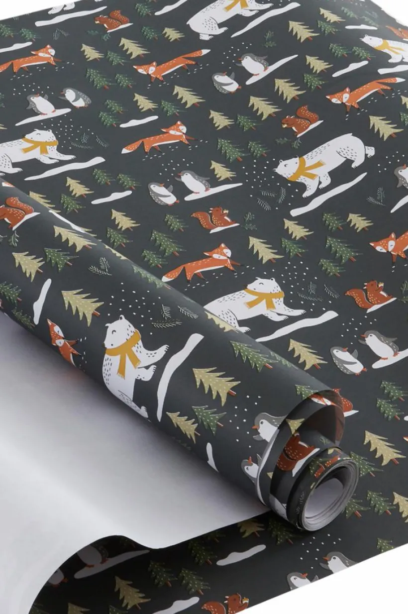 ANIMAL FOREST Presentpapper - Längd 10 Meter