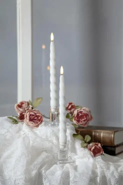 Antikt Ljus Flamme Shine 2-p