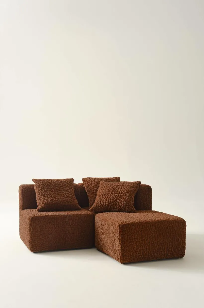 BALTIMORE MINI Soffmodul Hörn + 2 Kuddar