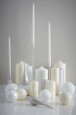 BECKY MATT Blockljus - Höjd 12 Cm