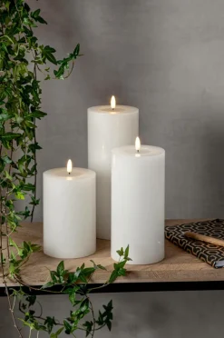 Blockljus Flamme Flow Big 17,5 Cm