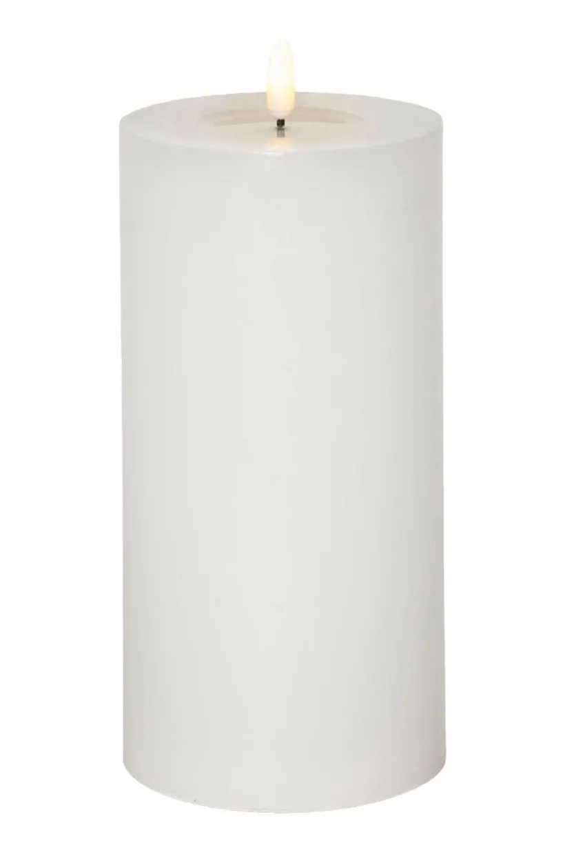 Blockljus Flamme Flow Big 22,5 Cm