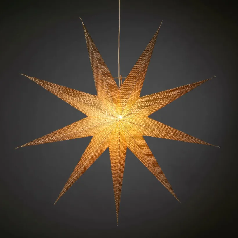 BRASS Julstjärna 115 Cm