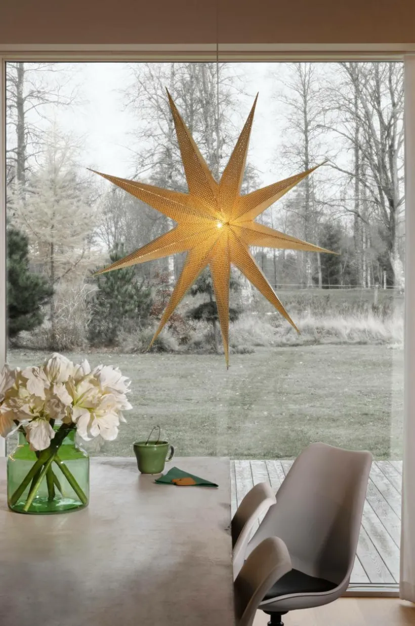 BRASS Julstjärna 115 Cm