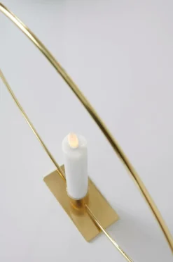 CANDLE RING Bordsdekoration Med LED-ljus