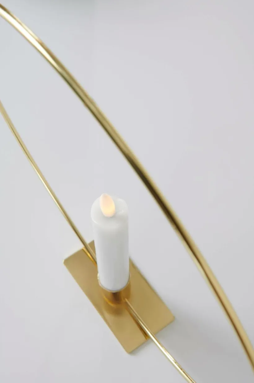 CANDLE RING Bordsdekoration Med LED-ljus
