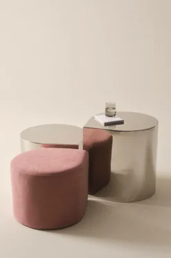 CLUB Sidobord 58x50 Cm - Höjd 39,5 Cm