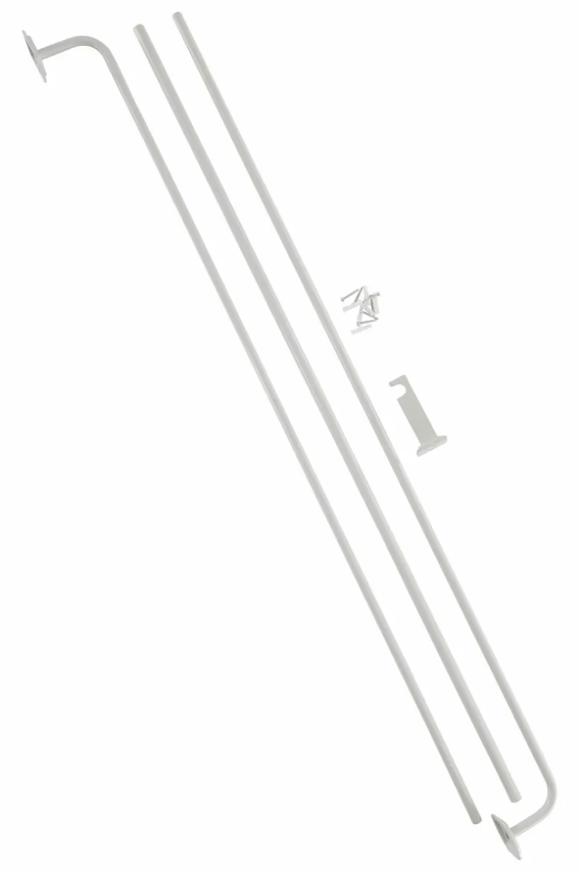 DANI Gardinstång Enkel 287-400 Cm