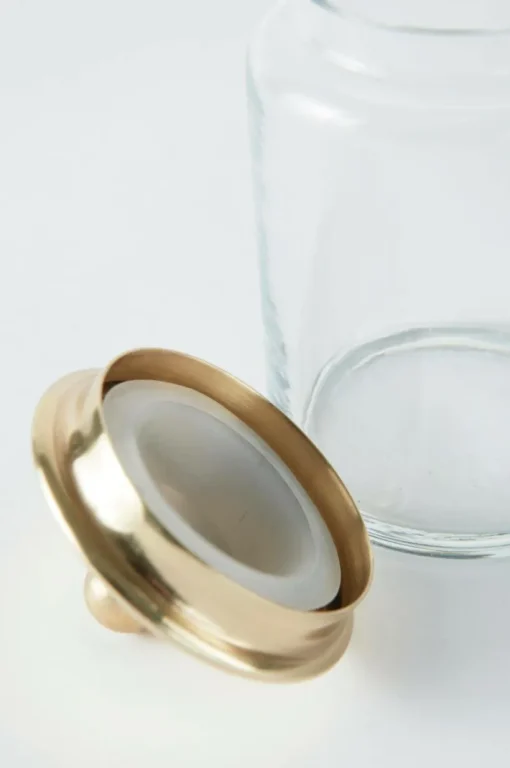 DOROTEA Burk Med Lock - Mellan