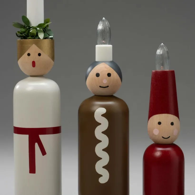 Elljusstake 4 Ljus "Lucia" 29,9cm