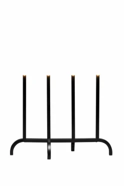 Elljusstake 4 Ljus Met. 40,8cm