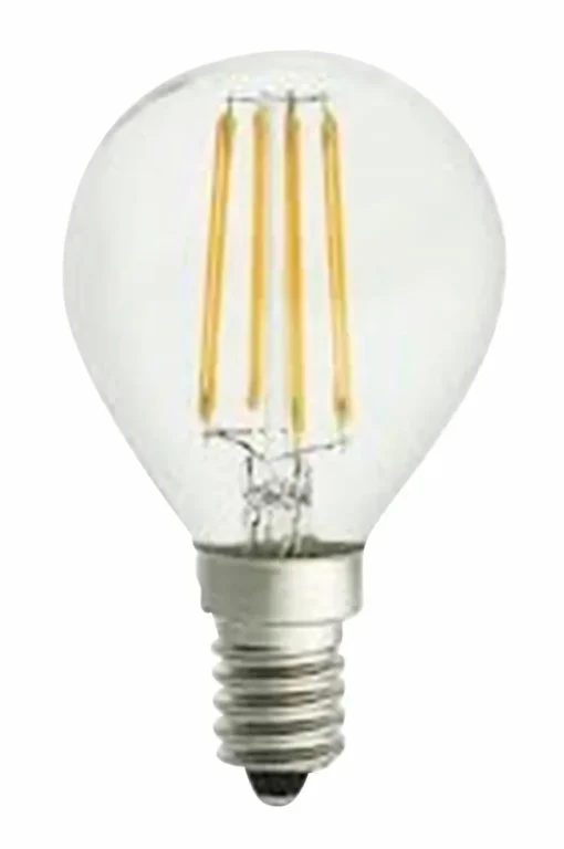 Filament Dekorationslampa LED Dimbar Klot E14 4W ø 45 Mm Amber