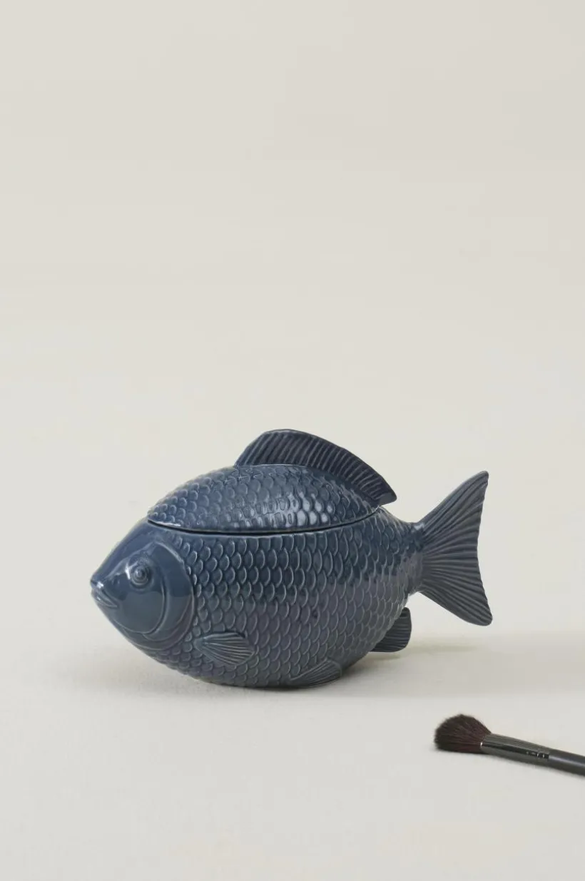 FISH Dekorationsskål Med Lock