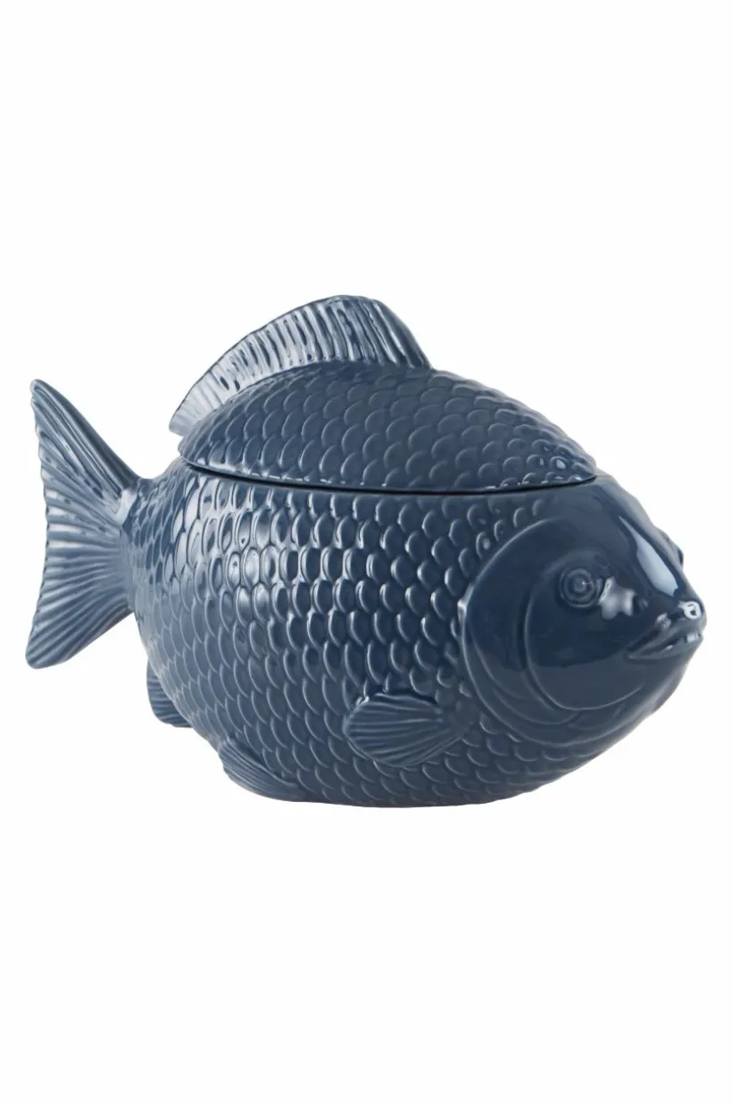FISH Dekorationsskål Med Lock