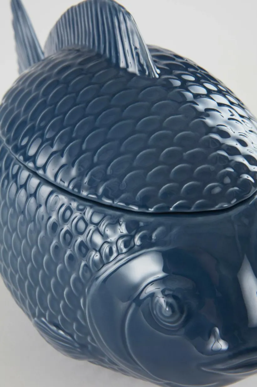 FISH Dekorationsskål Med Lock