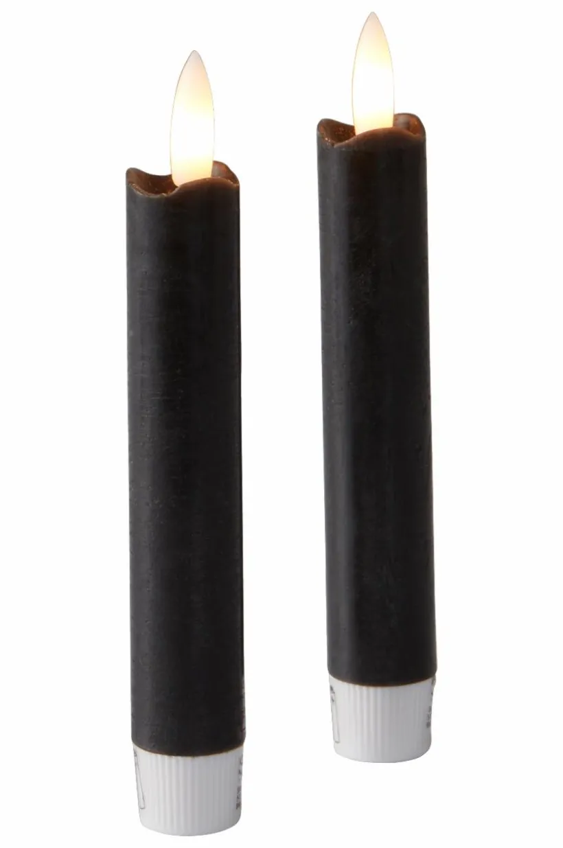 FLAMME Antikljus LED 15 Cm 2-pack