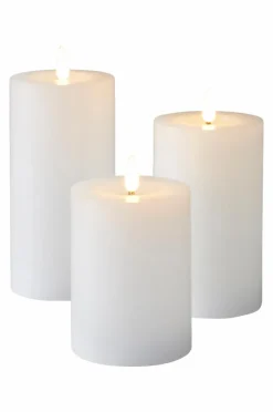 FLAMME FLOW Blockljus LED 17,5 Cm