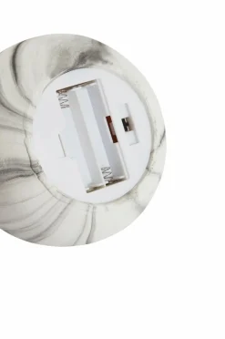 FLAMME MARBLE Blockljus LED 12 Cm