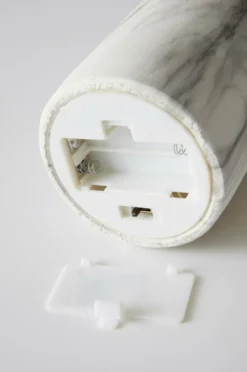 FLAMME MARBLE Blockljus LED 15 Cm