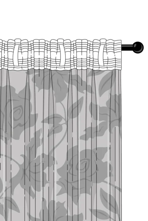 FREYA Multifunktionsgardin 2-pack