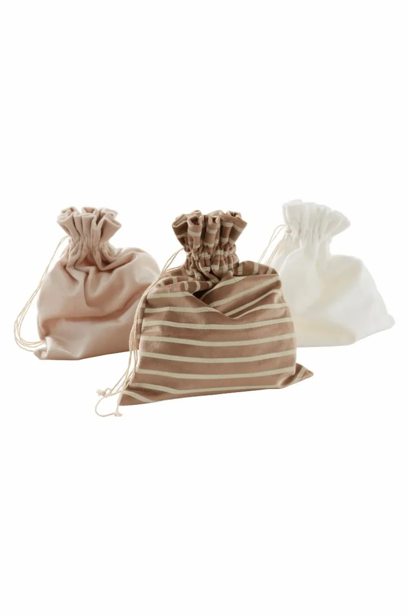 GIFTIE STRIPE SET Presentpåse 3-pack