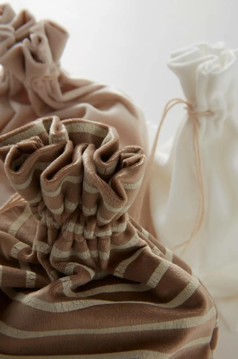 GIFTIE STRIPE SET Presentpåse 3-pack