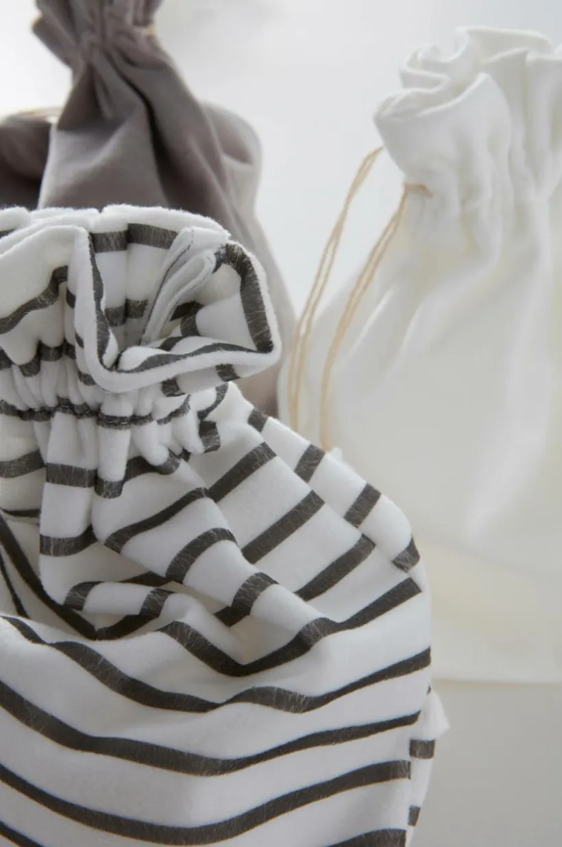 GIFTIE STRIPE SET Presentpåse 3-pack