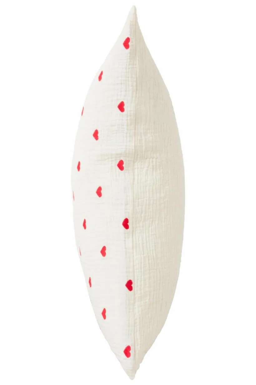 HEARTS örngott 60x50 Cm - Ekologisk