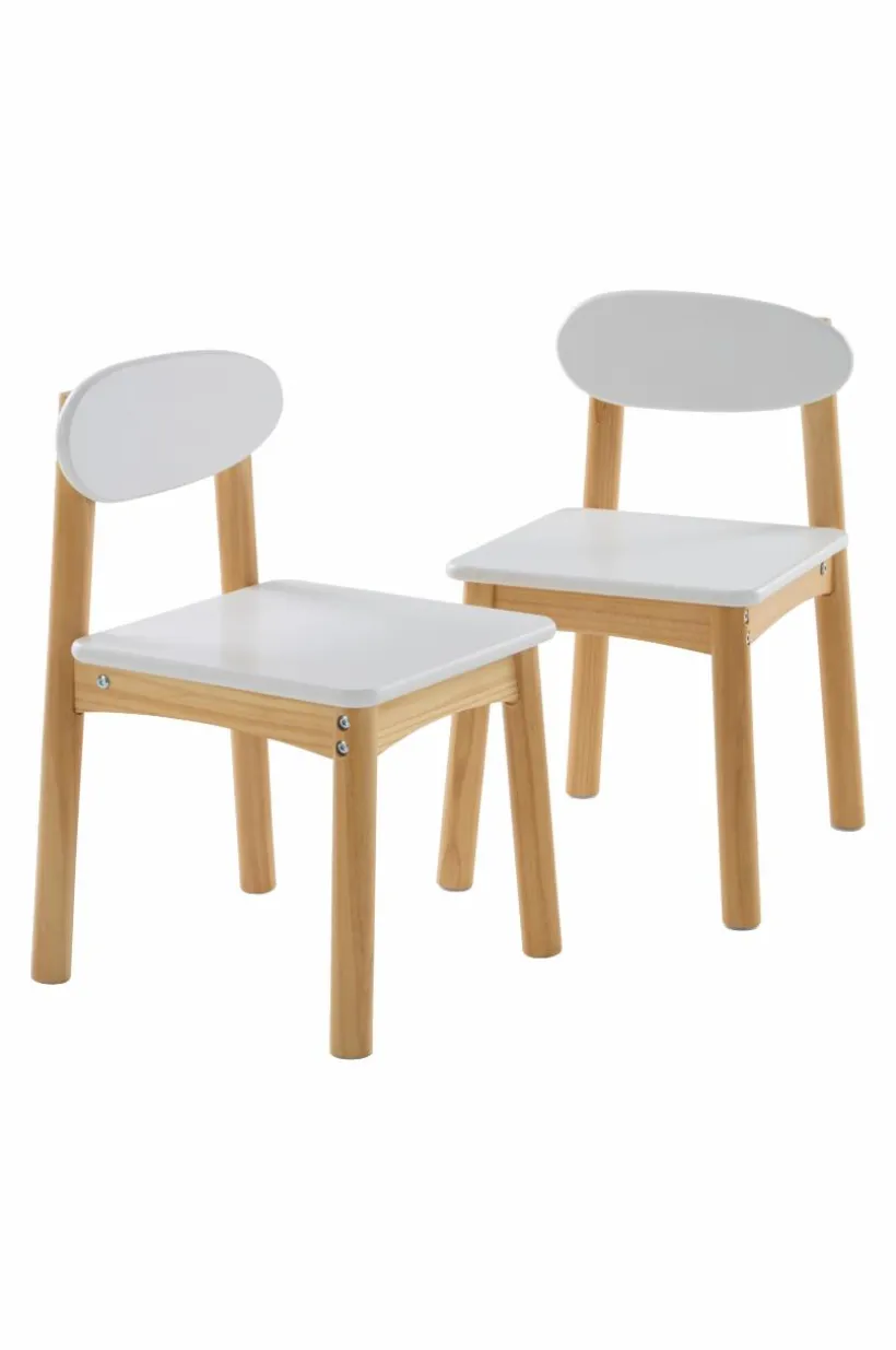 HULTA EGG Barnbord Med 2 Stolar