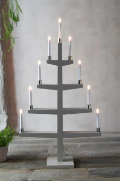 Ljusstake Tall 9 Ljuskällor