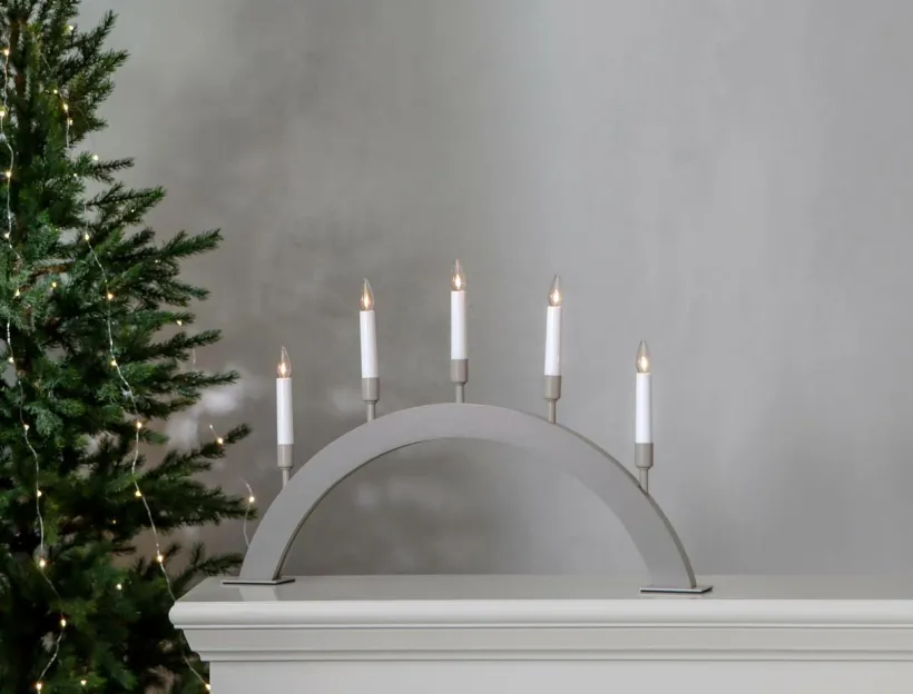 Ljusstake Vind Höjd 38 Cm