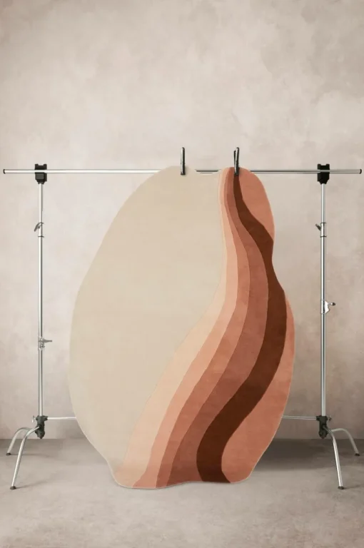 LOGAN Asymmetrisk Ullmatta 160x230 Cm