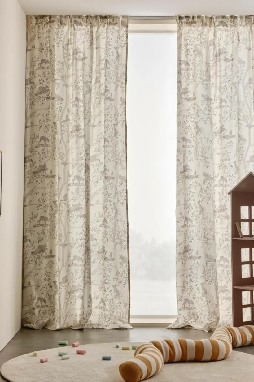 MALOU Multifunktionsgardin 2-pack Ekologisk