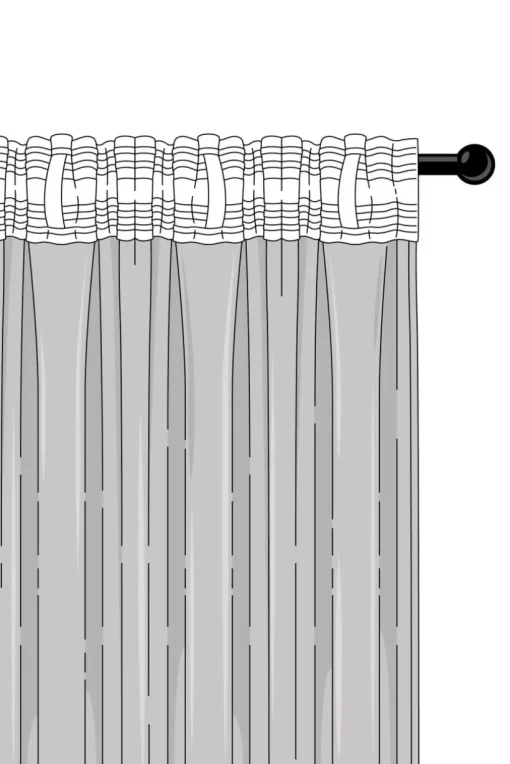 MEJA Multifunktionsgardin 2-pack