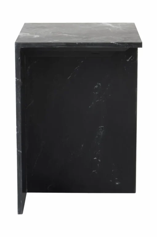 MELETO Sidobord Marmor 35x35 Cm