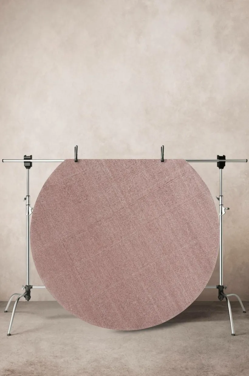 MOON Bomullsmatta ø 110 Cm