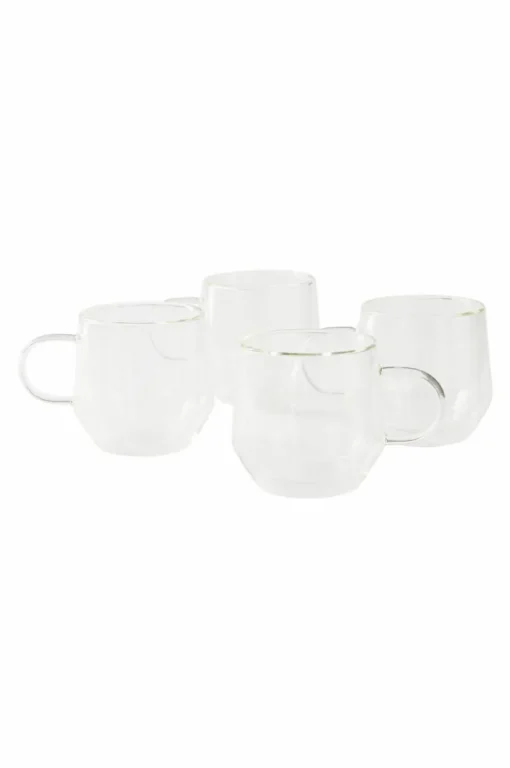 NAOMI Glasmugg Dubbelväggad 4-pack