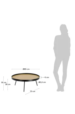 NENET Soffbord ø 84 Cm
