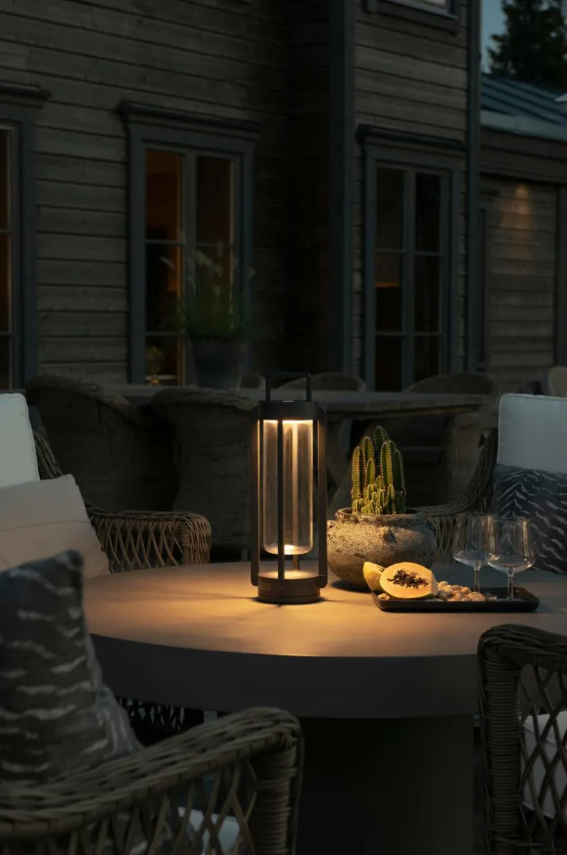 OTRANTO Ljuslykta Uppladdningsbar Utomhus