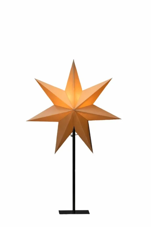Pappersstjärna Metallfot Höjd 65 Cm