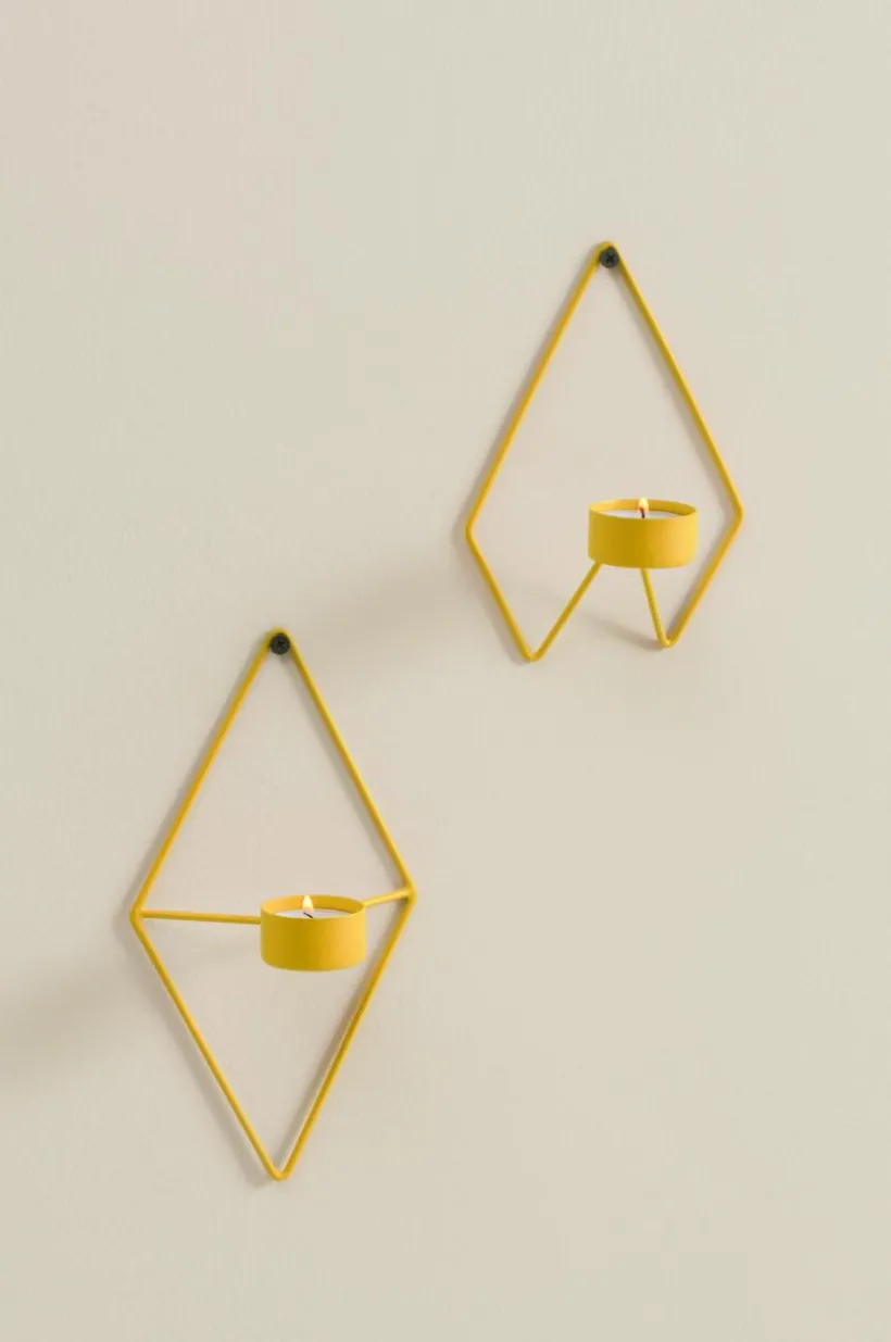 PAULET Väggljusstake 2-pack