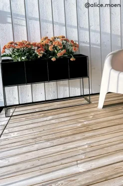 RAFFERTY Kruka Med Ställning 80x25 Cm