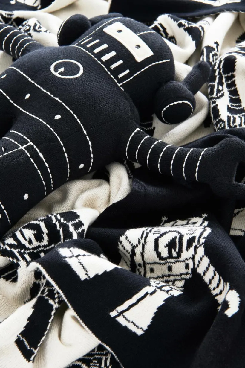 ROBBIE Mjukisdjur & Babyfilt - Ekologisk