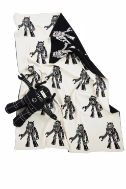 ROBBIE Mjukisdjur & Babyfilt - Ekologisk